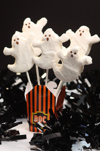 All Natural Marshmallow Ghosts