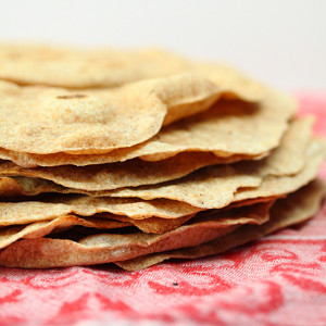 Handmade Whole Wheat Tortillas